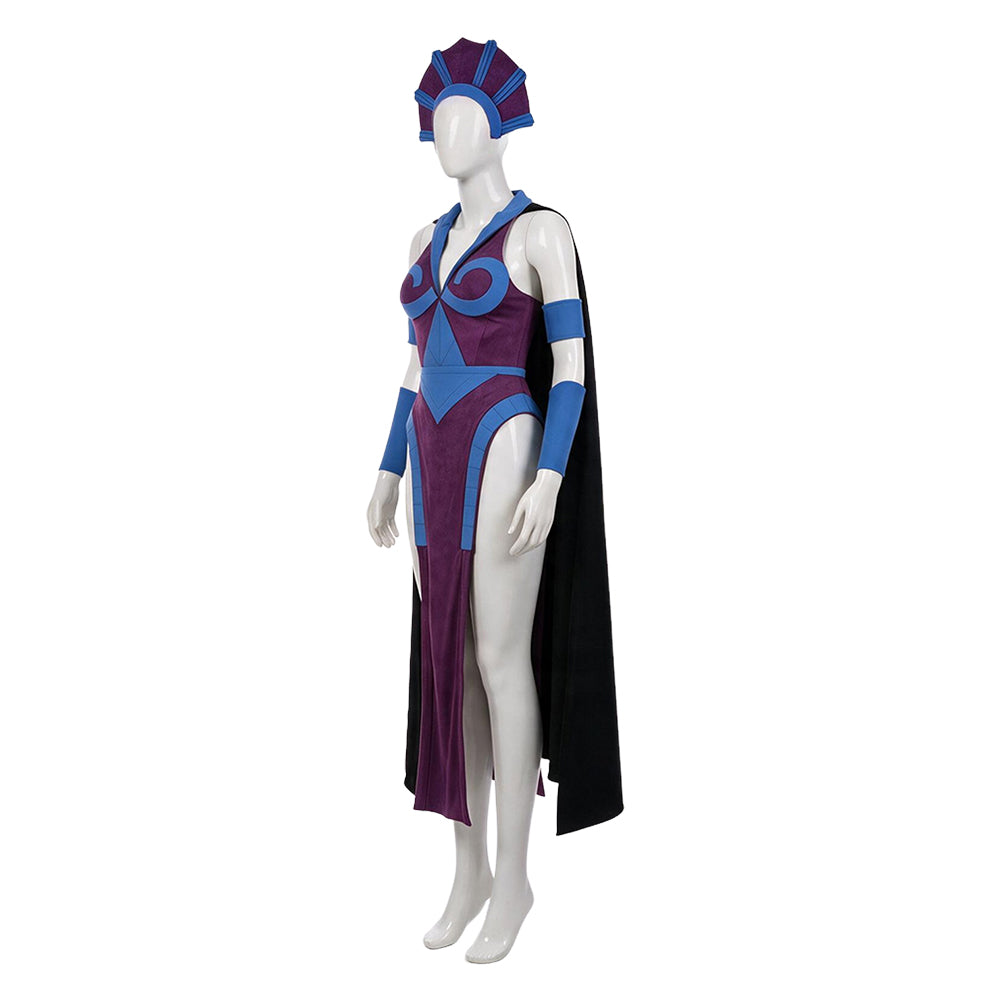Skeletor Kostüm Set Masters of the Universe Skeletor Cosplay Outfit