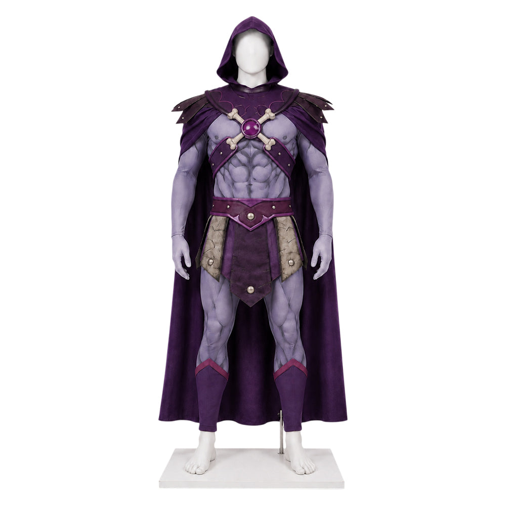 Skeletor Kostüm Set Masters of the Universe Skeletor Cosplay Outfit