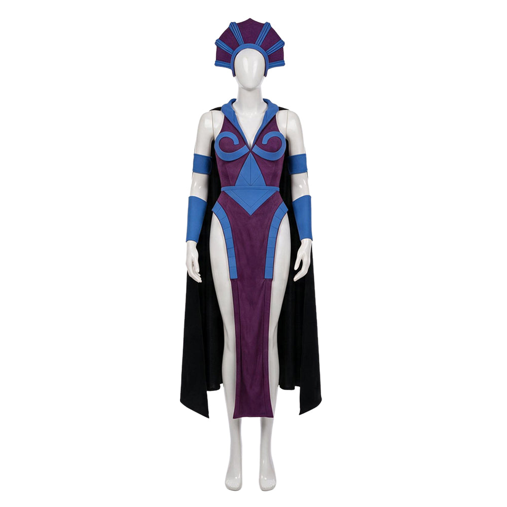 Skeletor Kostüm Set Masters of the Universe Skeletor Cosplay Outfit