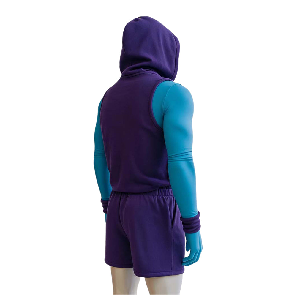 Skeletor Kostüm Set Masters of the Universe Skeletor Cosplay Outfit