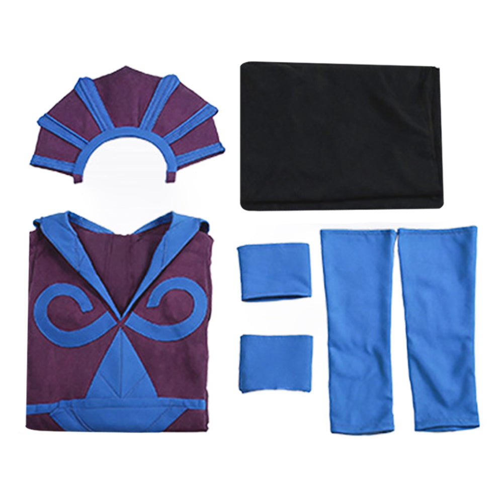 Skeletor Kostüm Set Masters of the Universe Skeletor Cosplay Outfit