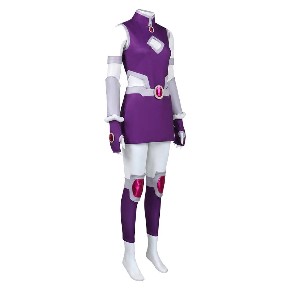 Starfire Kostüm Set Teen Titans Starfire Cosplay Outfit
