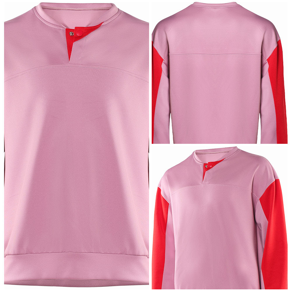 Steve Harrington rosa Pullover Stranger Things 2025 Steve Cosplay Kostüm