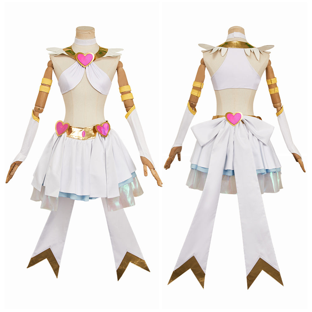 Stocking Anarchy weiß Kleid New Panty & Stocking with Garterbelt(2025) Stocking Cosplay Kostüm