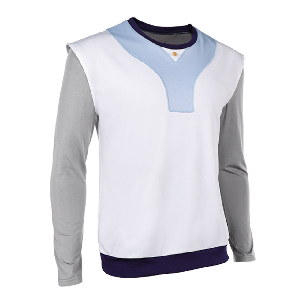 Stranger Things 5 Lucas Sinclair weiß Hoodie Cosplay Kostüm