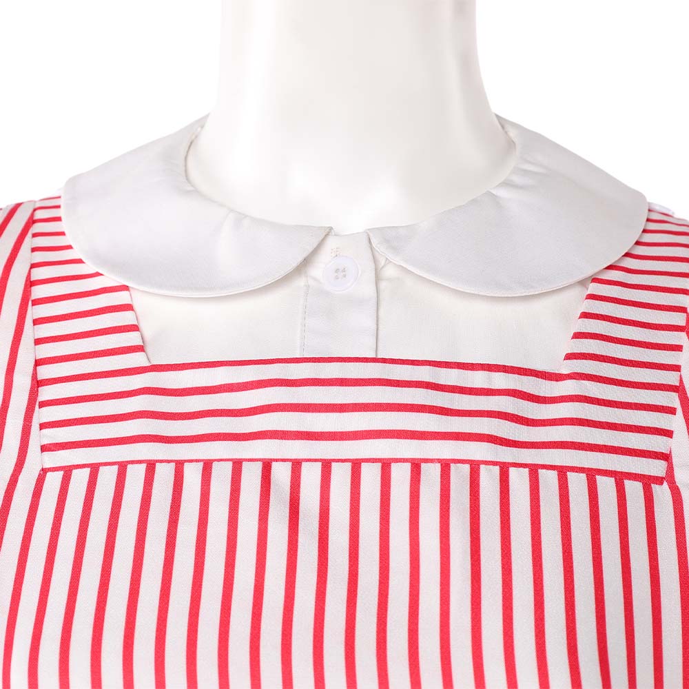 Stranger Things Nancy Wheeler rosa Kleid Cosplay Outfit