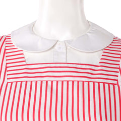 Stranger Things Nancy Wheeler rosa Kleid Cosplay Outfit