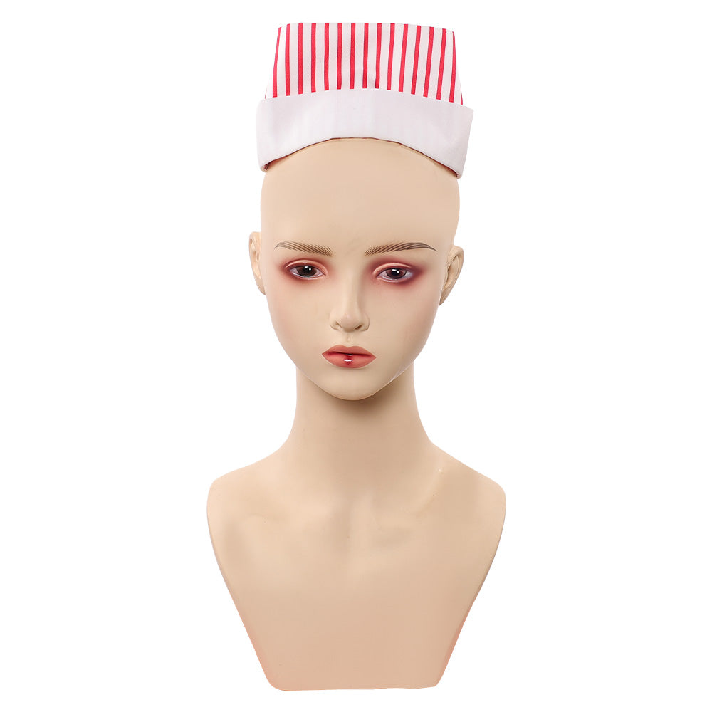 Stranger Things Nancy Wheeler rosa Kleid Cosplay Outfit