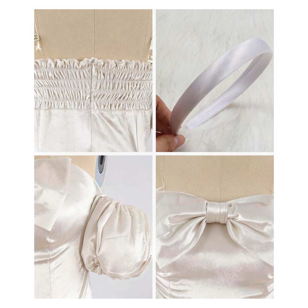 Sua weiß Kleid Alien Stage Sua Cosplay Outfit