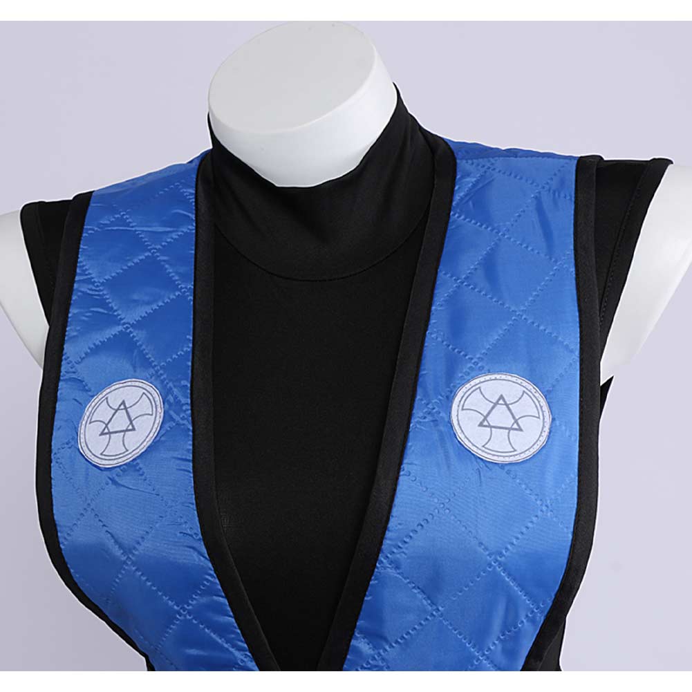 Sub-Zero Kostüm Set Mortal Kombat Sub-Zero Cosplay Outfit