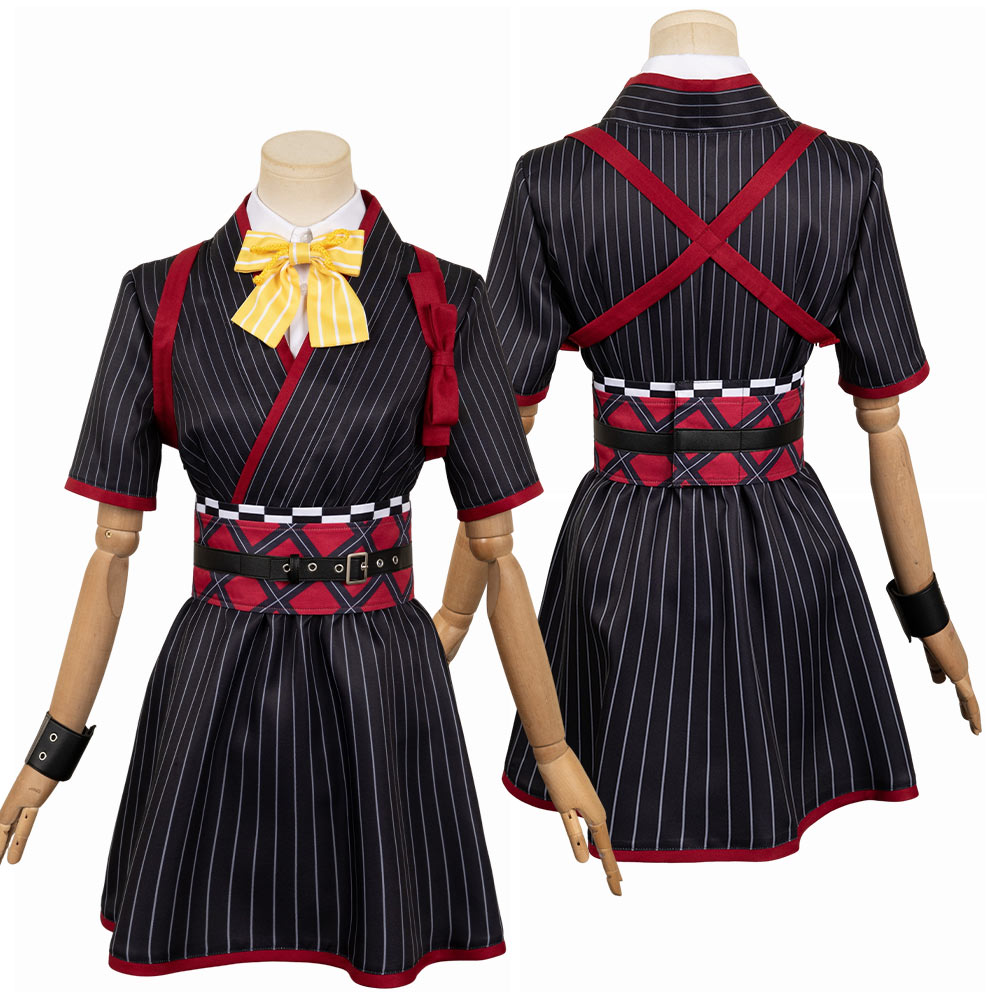 Subaru Awa Kleid Girls Band Cry Subaru Cosplay Kostüm