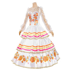 Tag der Toten Día de Muertos CoCo La Catrina Kleid Cosplay Kostüm	