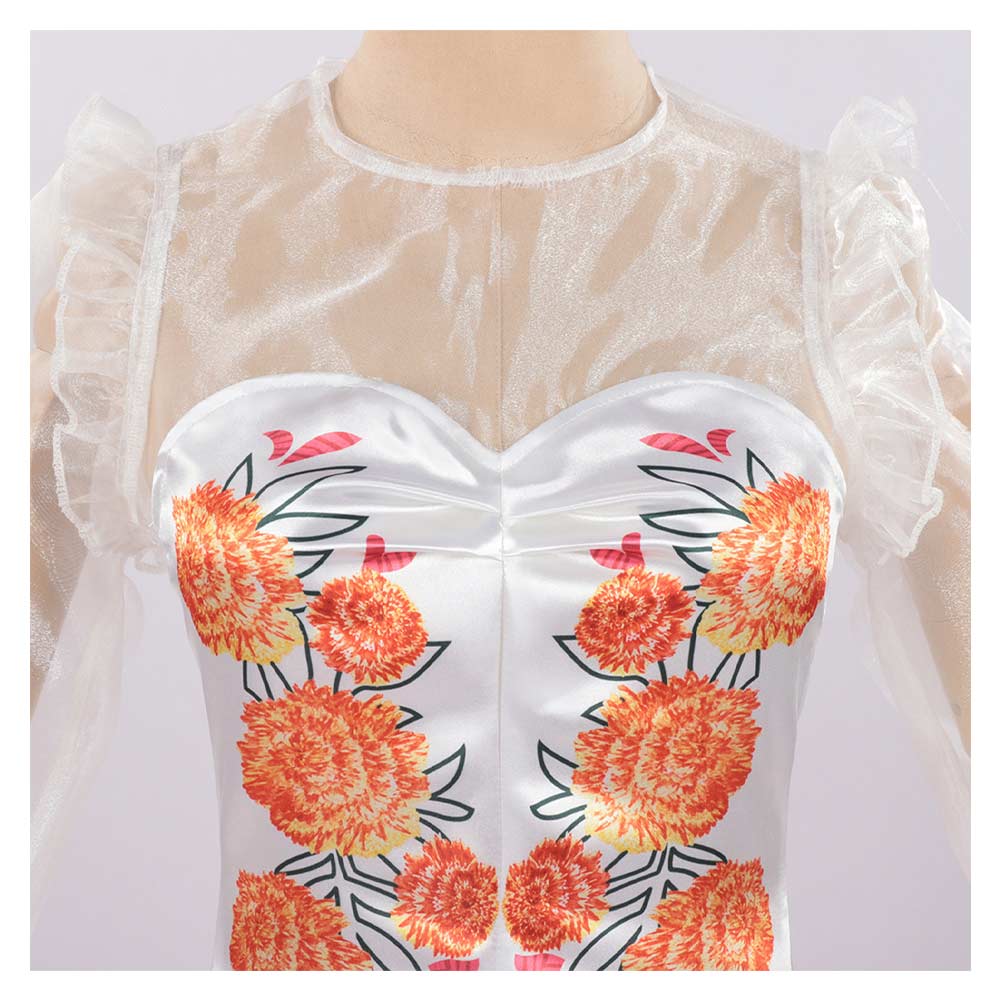 Tag der Toten Día de Muertos CoCo La Catrina Kleid Cosplay Kostüm	