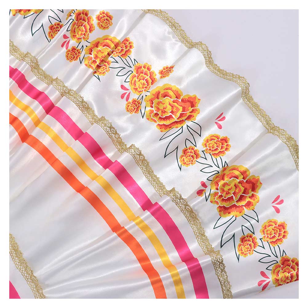 Tag der Toten Día de Muertos CoCo La Catrina Kleid Cosplay Kostüm	