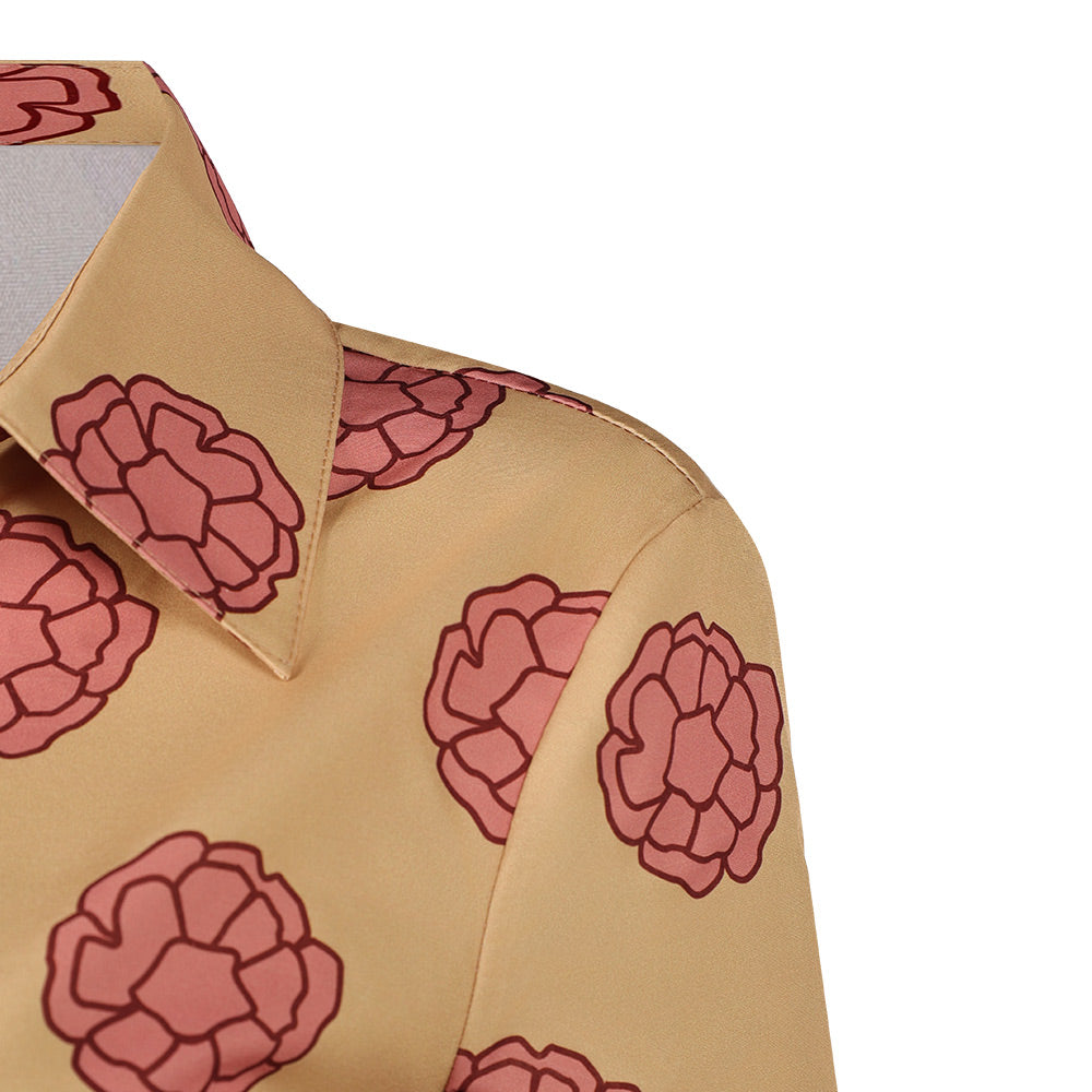 Tashigi Shirt One Piece Live Action Tashigi Cosplay Outfit