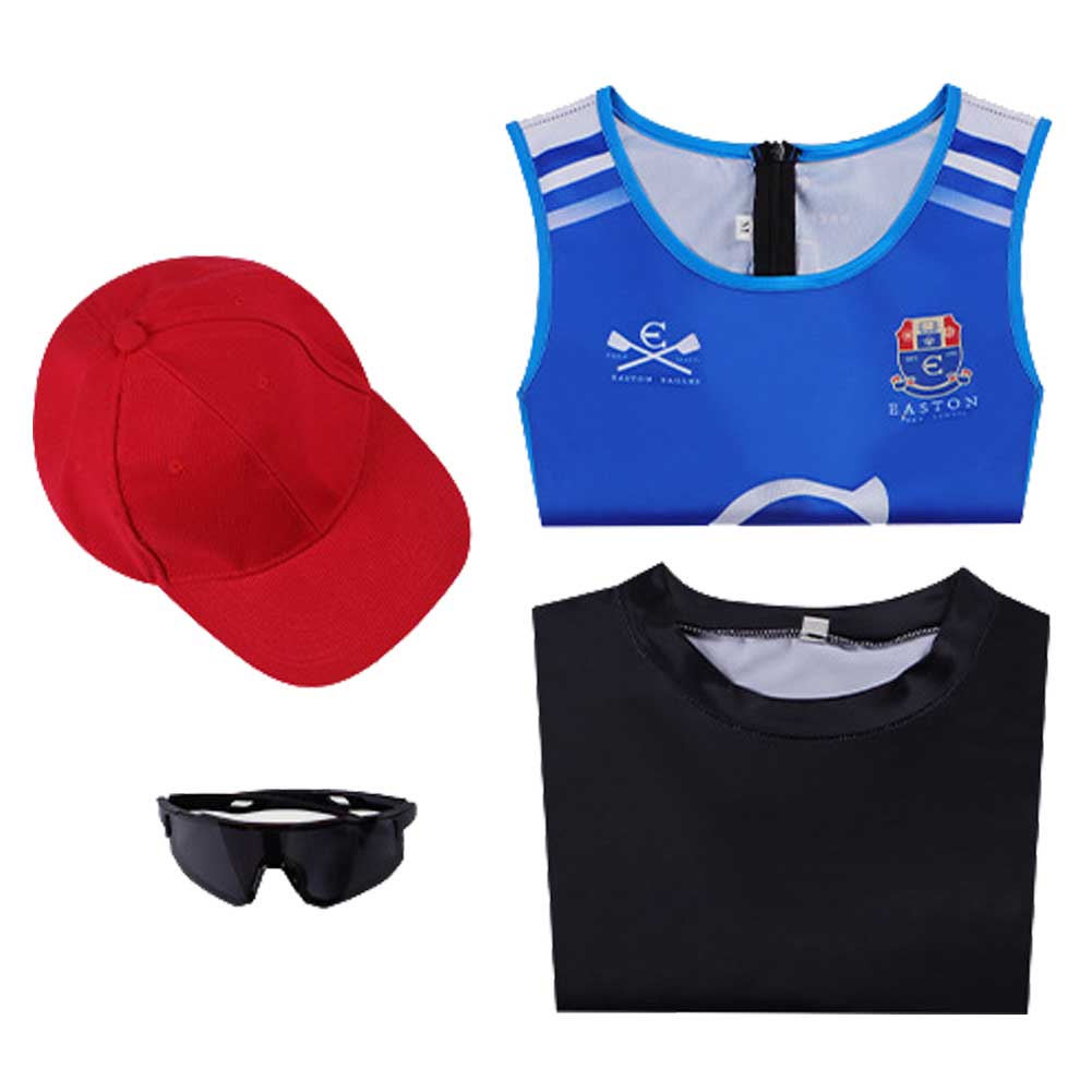 Teagan Tao Kostüm Set Crew Girl Teagan Tao Cosplay Outfit