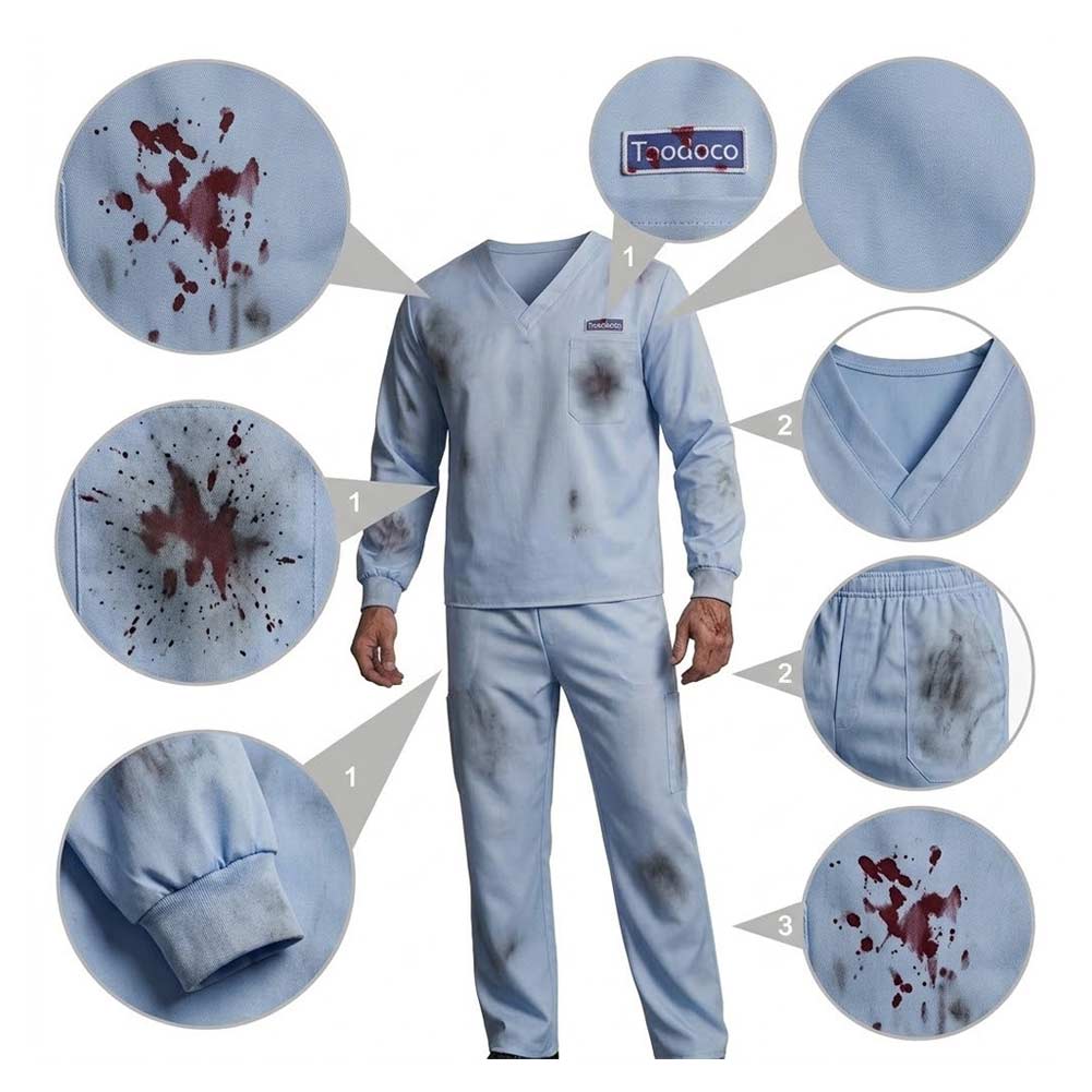 Technician Kostüm Set Lanterns Technician Cosplay Outfit