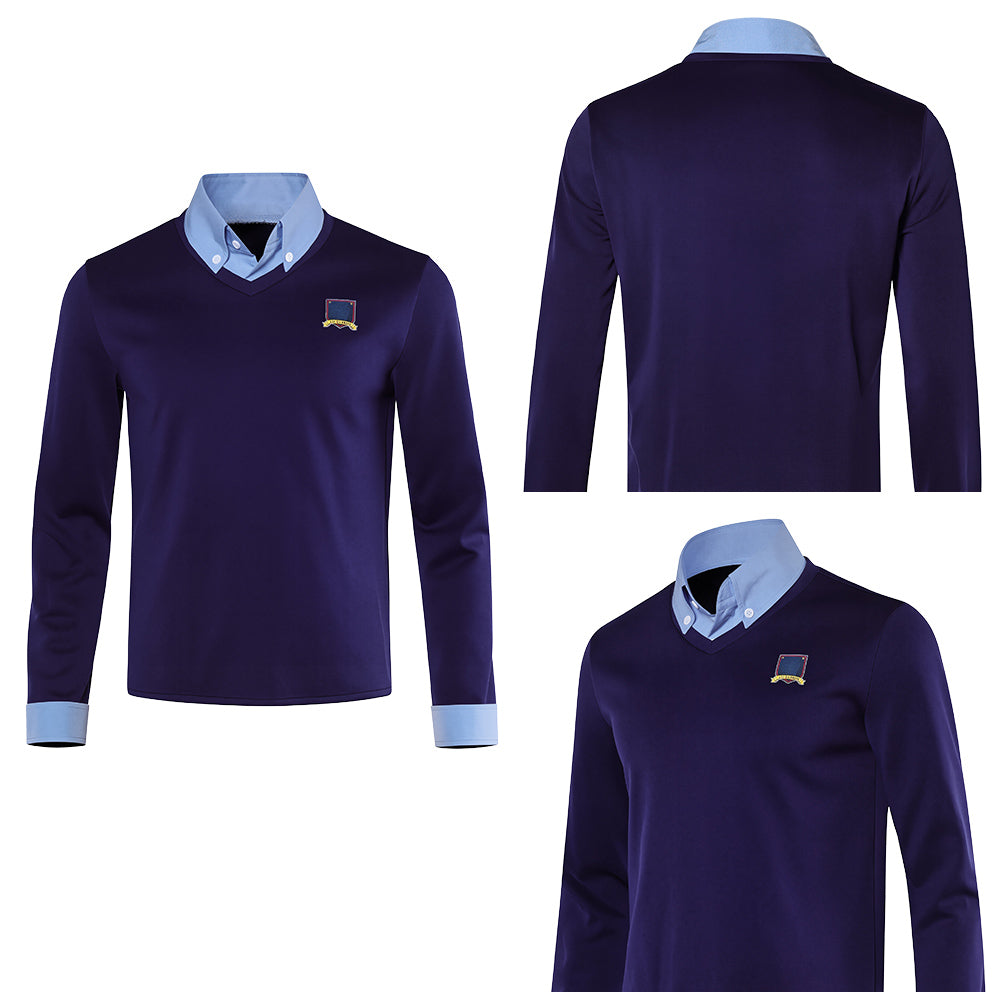 Ted Lasso blau Hemd Ted Lasso 2026 Cosplay Outfit
