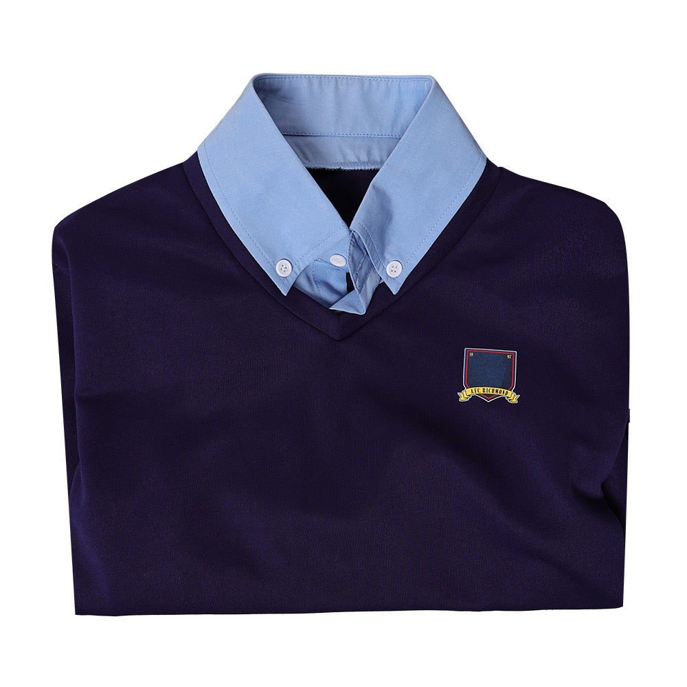 Ted Lasso blau Hemd Ted Lasso 2026 Cosplay Outfit