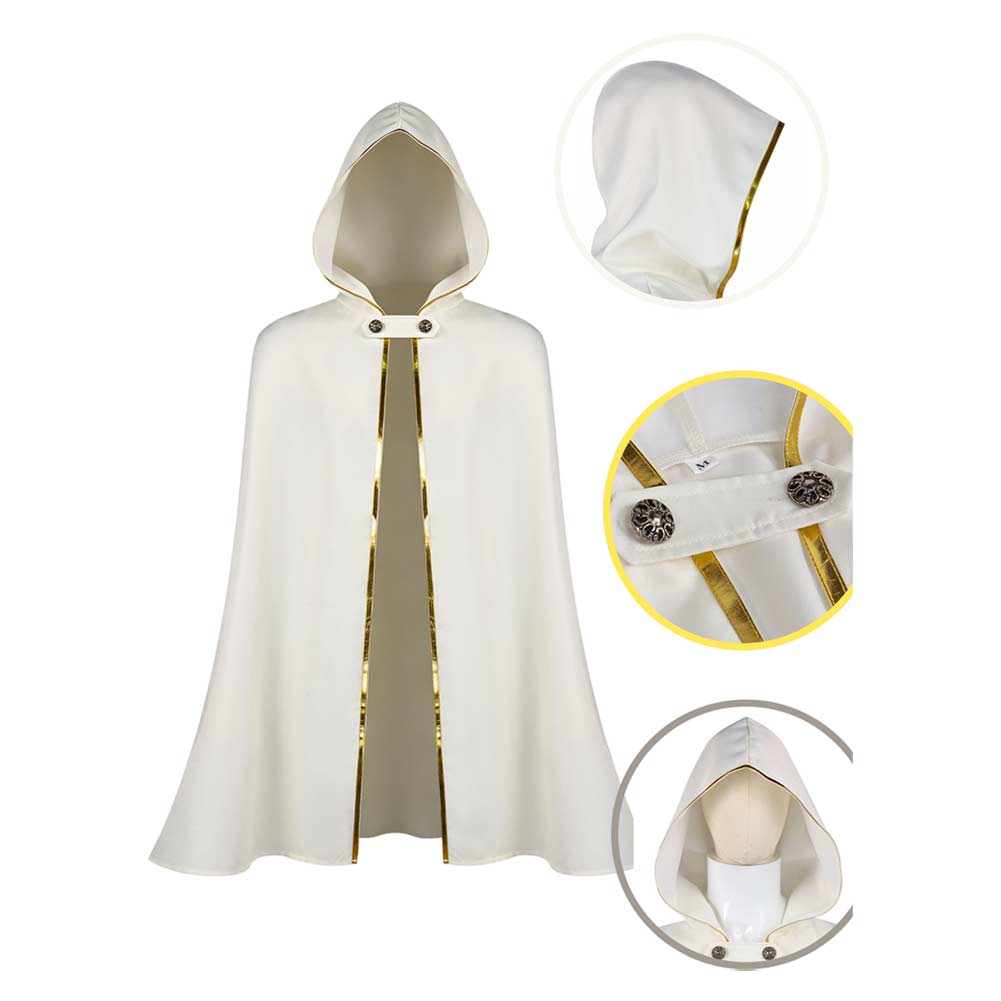 Temenos Mistral weiß Kostüm Octopath Traveler Temenos Cosplay Outfit