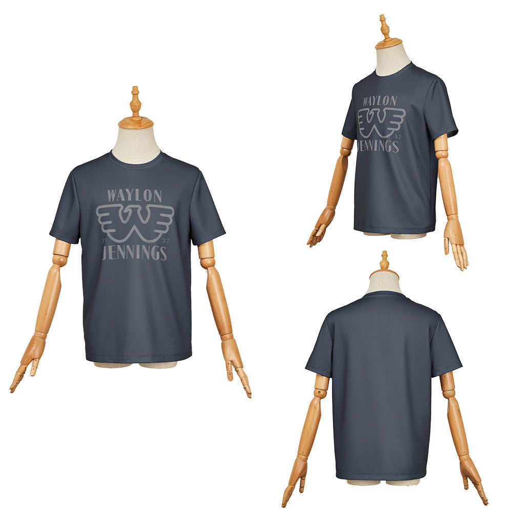 The Accountant 2 Christian Wolff grau T-Shirt Cosplay Outfits