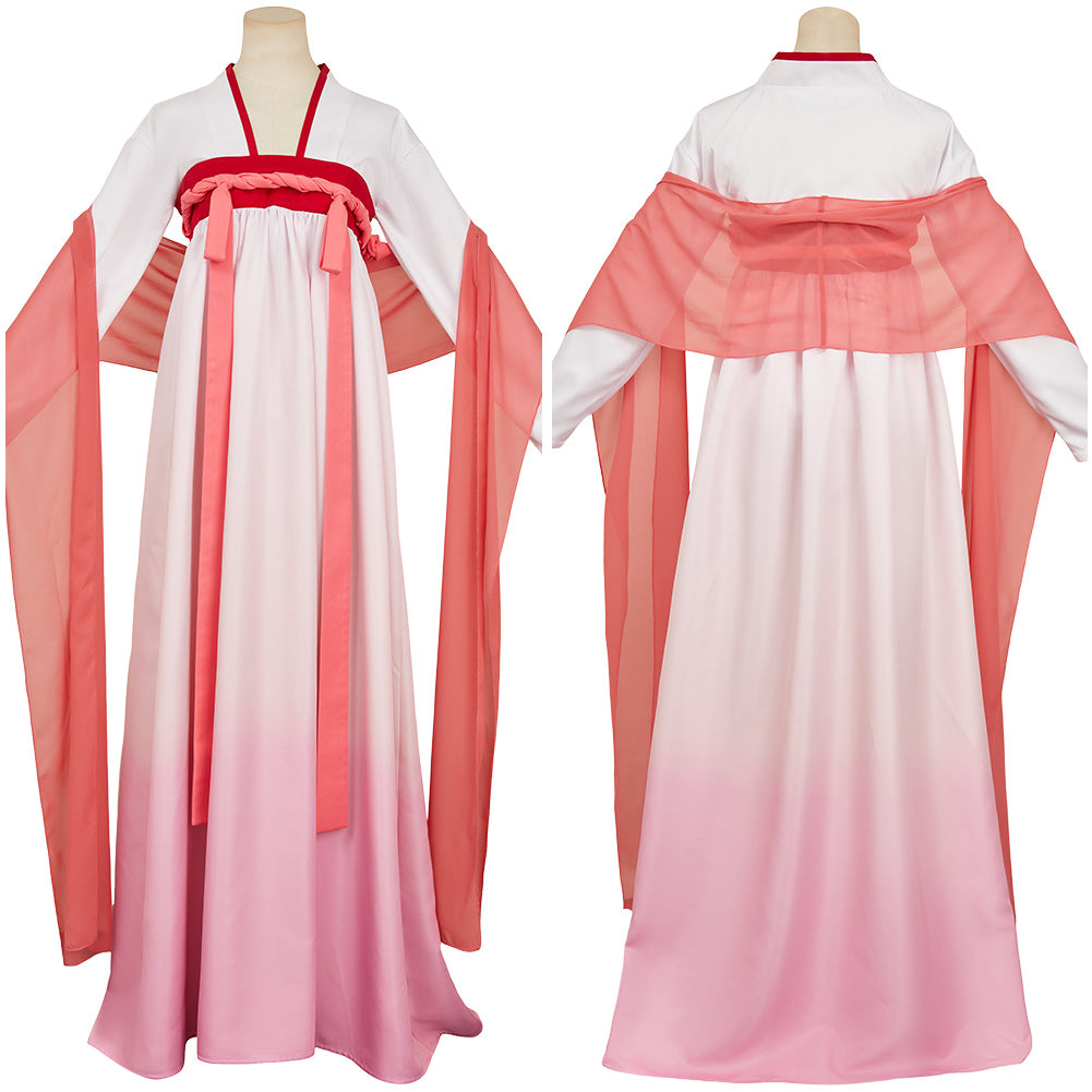 The Apothecary Diaries Maomao Hanfu Cosplay Outfits rosa Version	