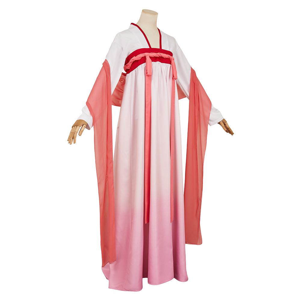 The Apothecary Diaries Maomao Hanfu Cosplay Outfits rosa Version	