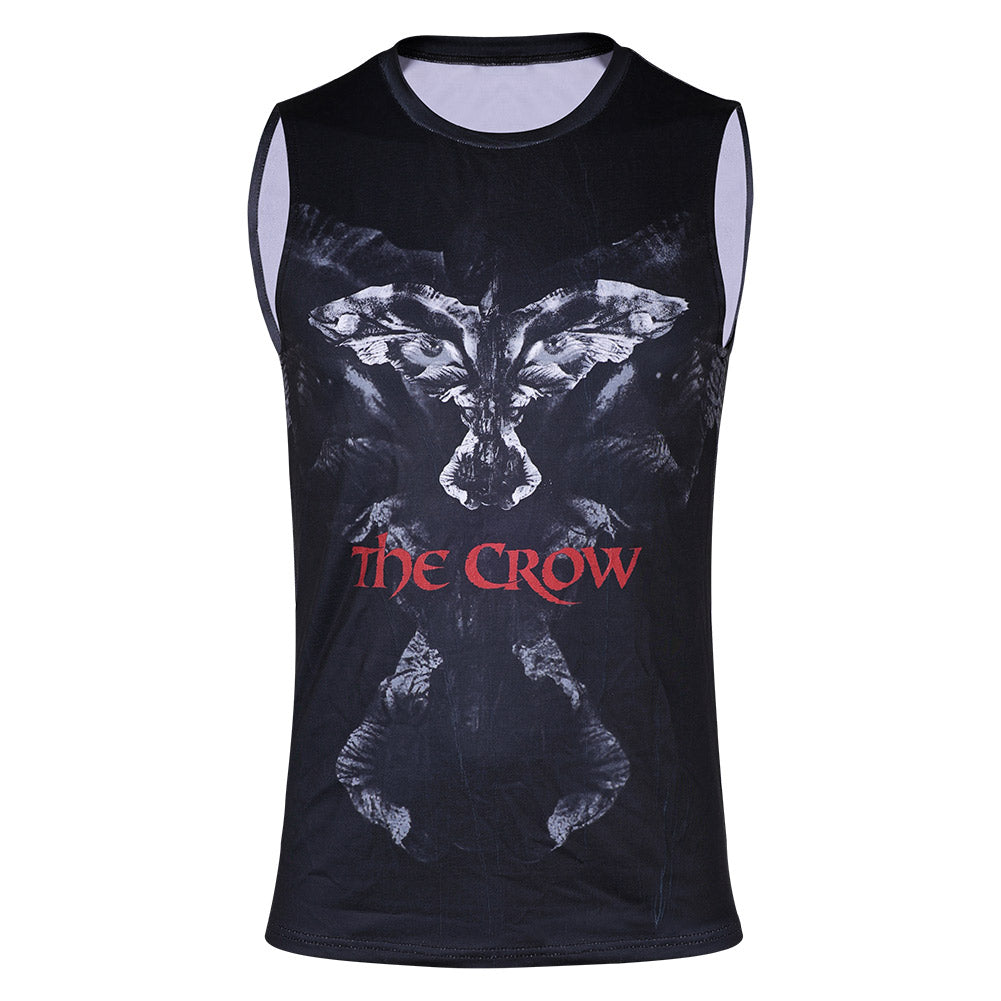 The Crow – Die Krähe 2024 Eric Draven originelle Sommer T-Shirt schwarz Tank für Alltag