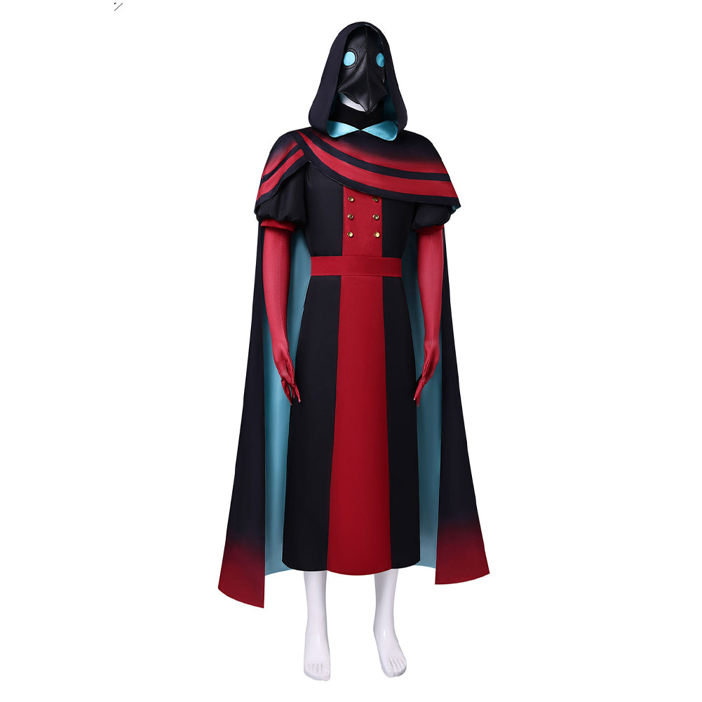 The Doctor rot Kostüm Set The Freak Circus Doctor Cosplay Outfit