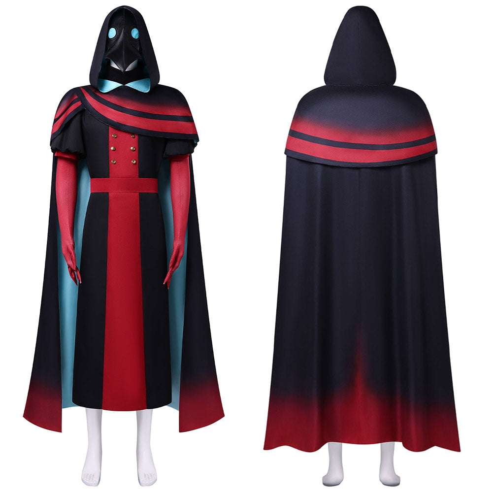 The Doctor rot Kostüm Set The Freak Circus Doctor Cosplay Outfit
