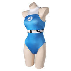 The Fantastic Four: First Steps (2025)  Invisible Woman Jumpsuit Cosplay Outfits