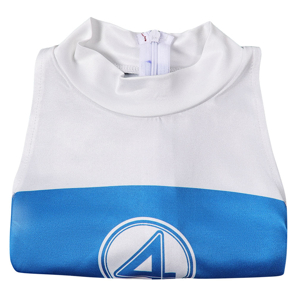 The Fantastic Four: First Steps (2025)  Invisible Woman Jumpsuit Cosplay Outfits