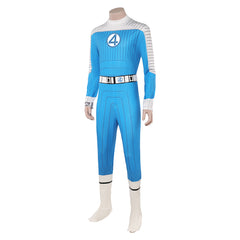 The Fantastic Four: First Steps (2025) The Thing blau Jumpsuit Benjamin Jacob Cosplay Kostüm 