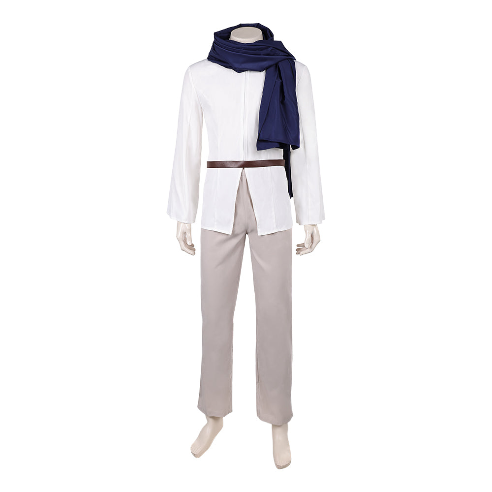 The Ninth Jedi Ethan weiß Kostüm Cosplay Outfit
