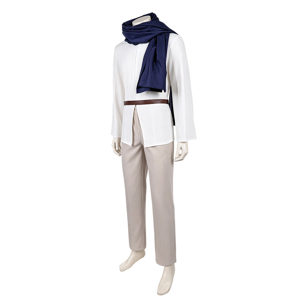 The Ninth Jedi Ethan weiß Kostüm Cosplay Outfit