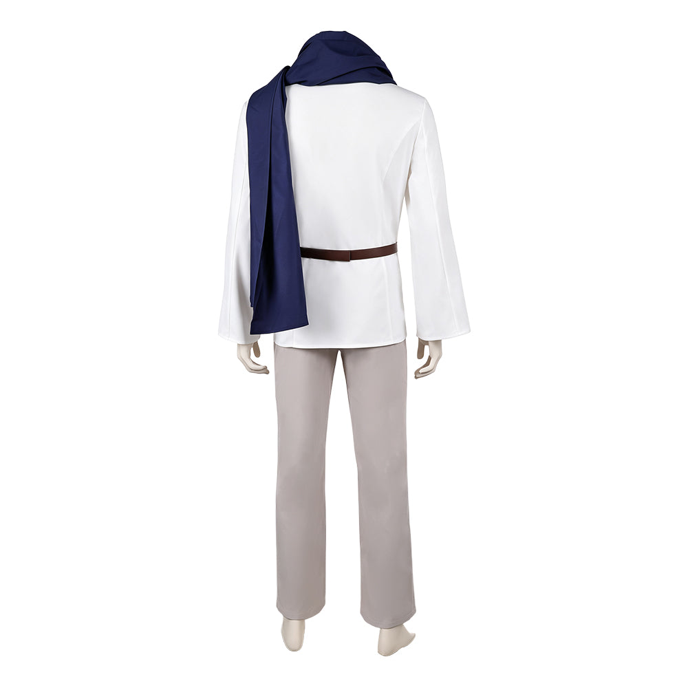 The Ninth Jedi Ethan weiß Kostüm Cosplay Outfit
