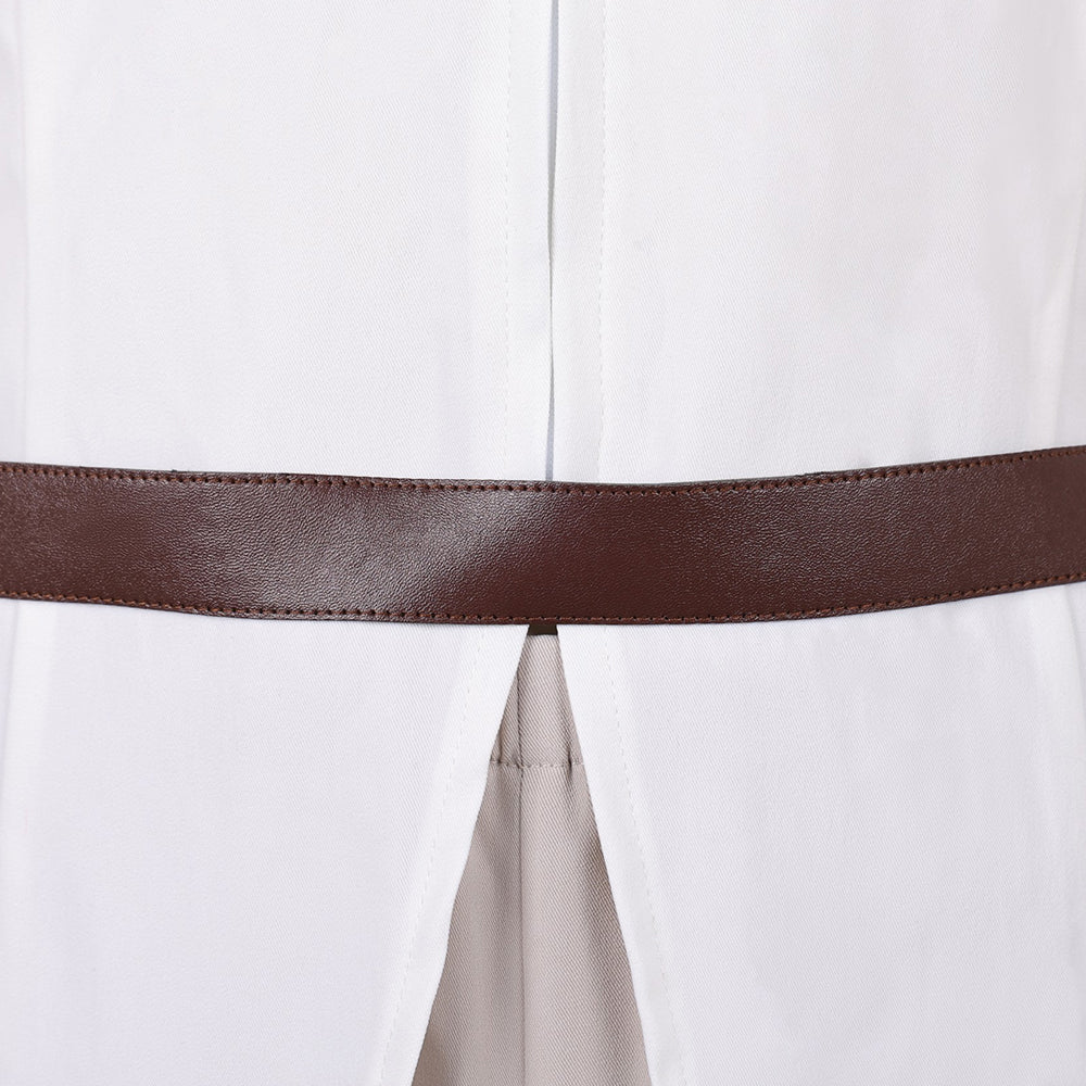 The Ninth Jedi Ethan weiß Kostüm Cosplay Outfit