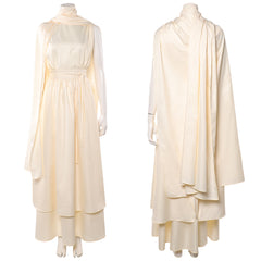 The Odyssey 2026 weiß Kleid Athana Cosplay Kostüm