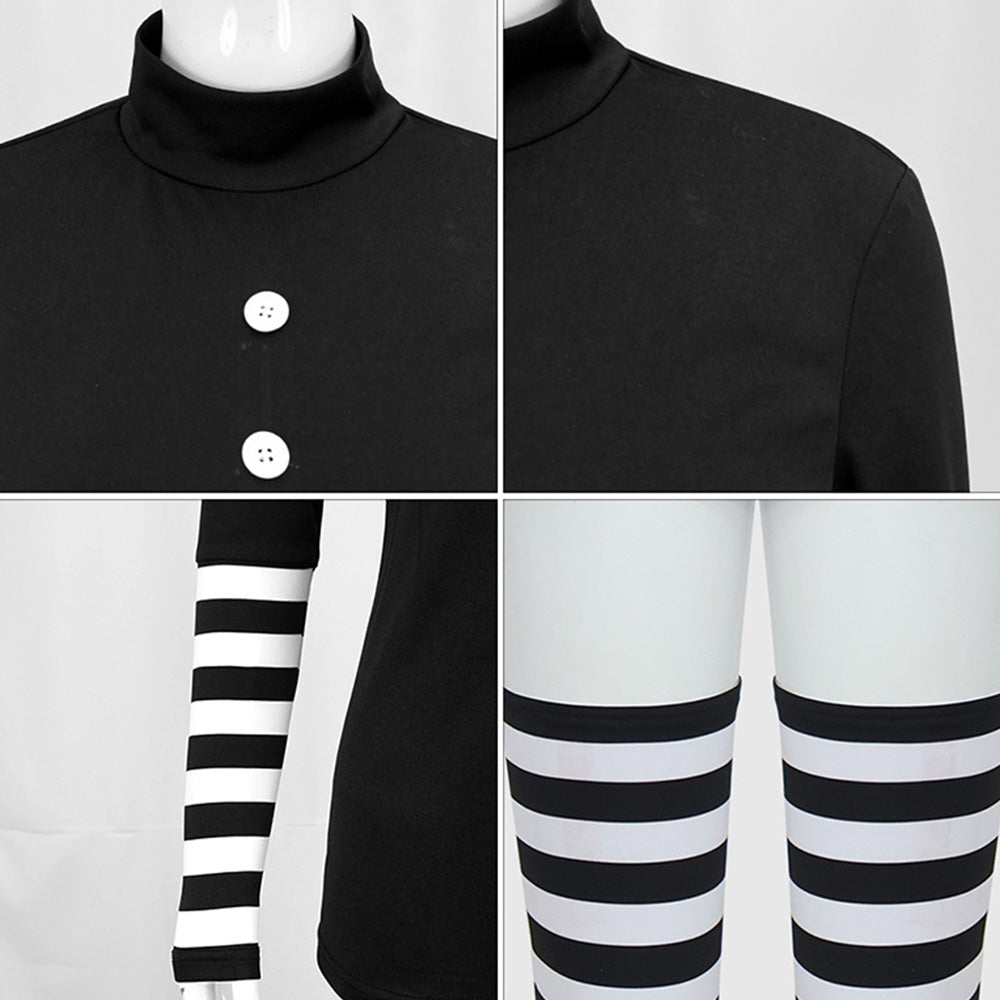 The Puppet FNAF schwarz Kostüm Five Nights at Freddy‘s Marionette Cosplay Outfit