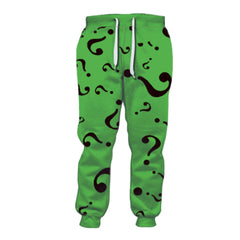 The Riddler Kostüm Set Hosen Batman Edward Nygma Cosplay Outfit 