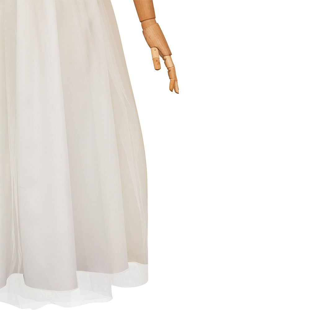 The Ugly Stepsister Elvira weiß Kleid Cosplay Outfits