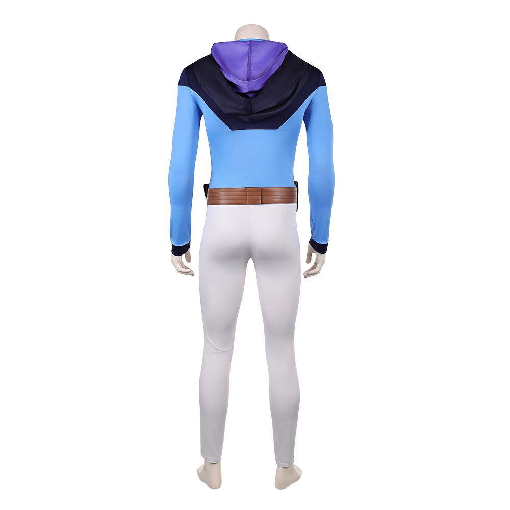 Thragg Kostüm Set Invincible Thragg weiß blau Cosplay Outfit