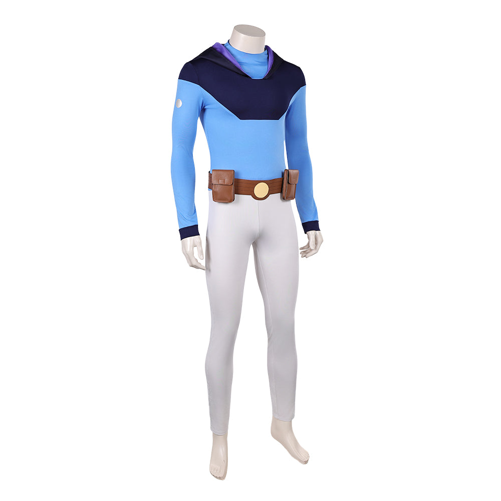 Thragg Kostüm Set Invincible Thragg weiß blau Cosplay Outfit
