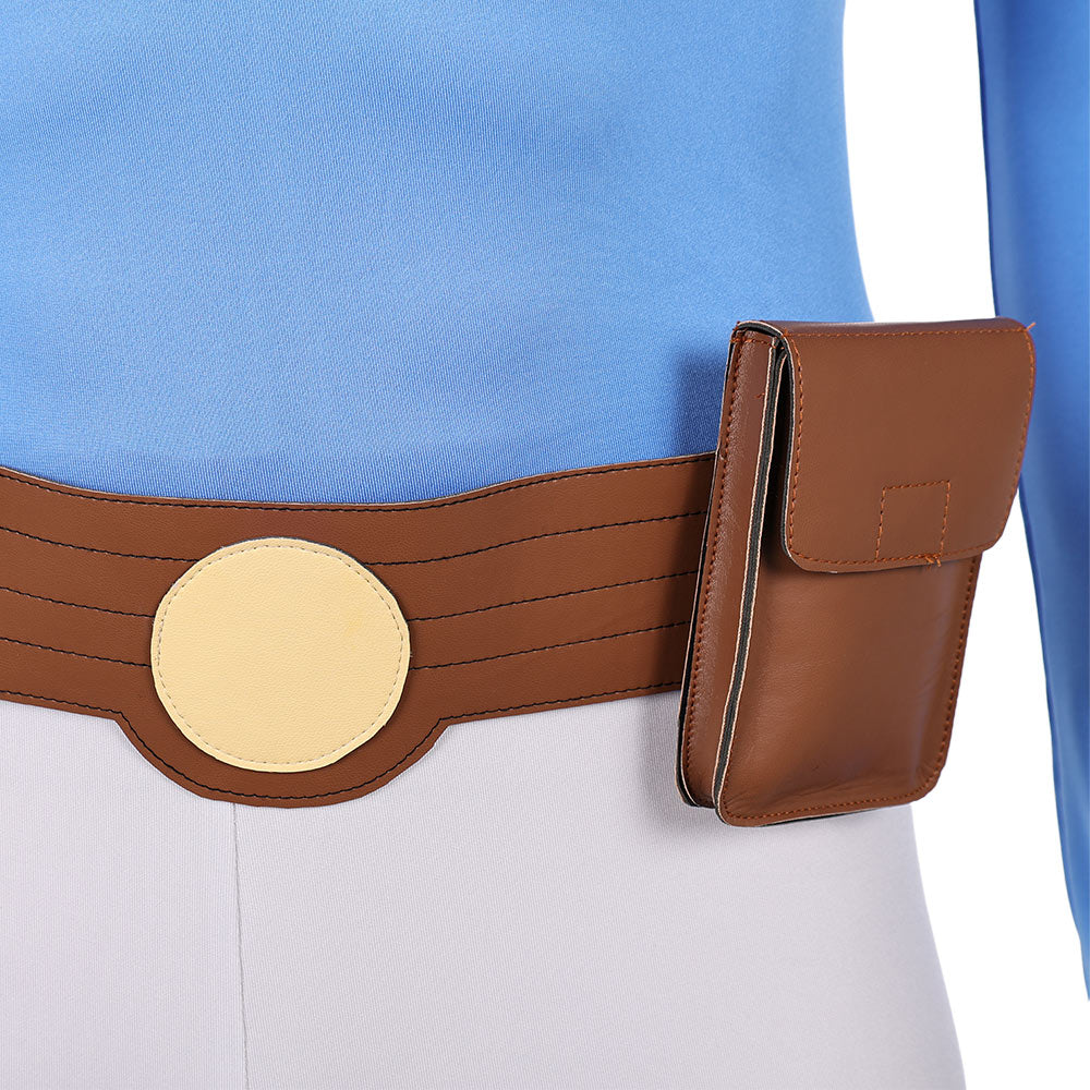 Thragg Kostüm Set Invincible Thragg weiß blau Cosplay Outfit
