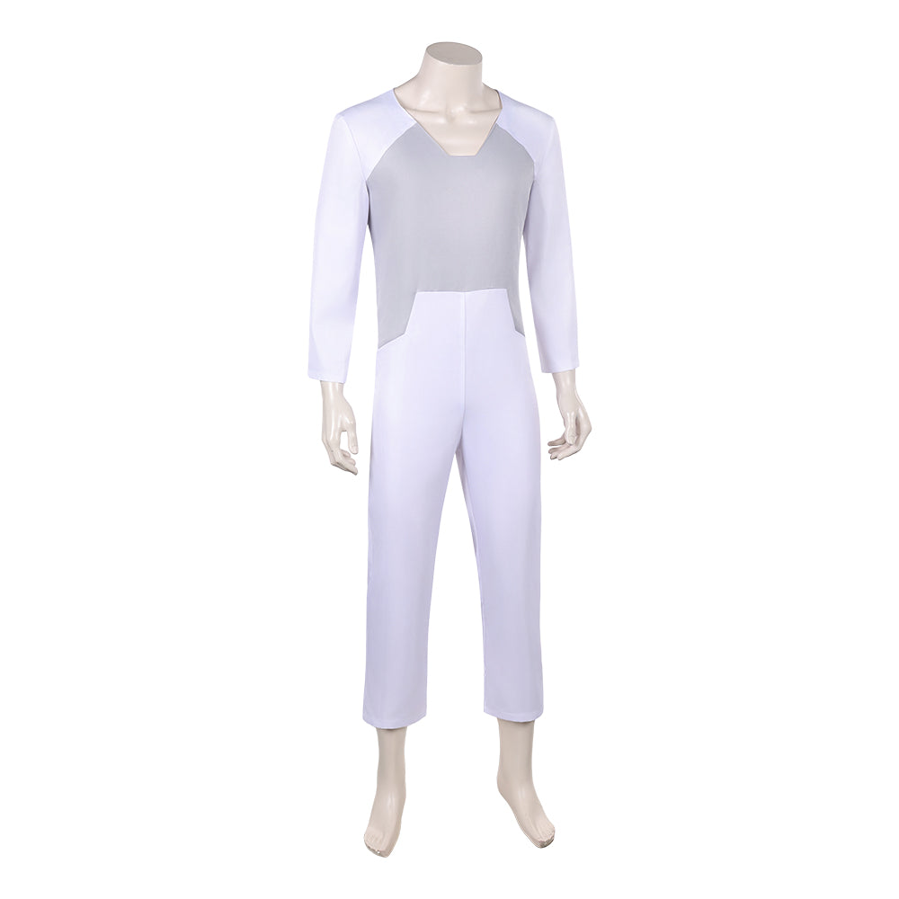 Thragg weiß Overall Invincible Thragg Cosplay Jumpsuit