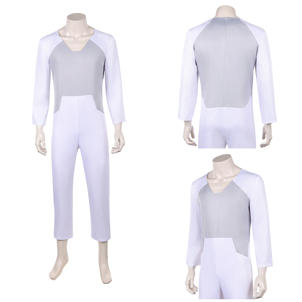 Thragg weiß Overall Invincible Thragg Cosplay Jumpsuit
