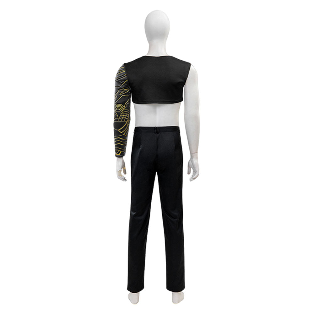 Thunderbolts 2025 Bucky Barnes Winter Soldier Kostüm Set Cosplay Outfits