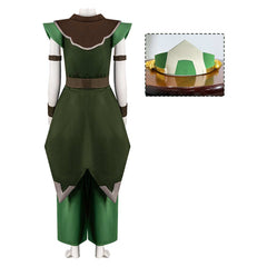 Toph Beifong Kostüm Set Avatar – Der Herr der Elemente Staffel 2 Toph Beifong Cosplay Outfit