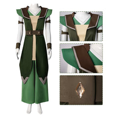Toph Beifong Kostüm Set Avatar – Der Herr der Elemente Staffel 2 Toph Beifong Cosplay Outfit