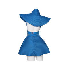 Toxic MV Britney Spears blau Kleid Bühnenoutfit